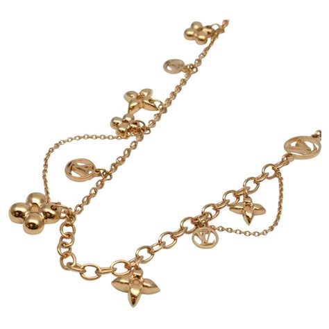 louis vuitton necklace blooming.